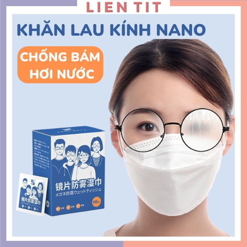 HỘP 100 GIẤY LAU KÍNH NANO - SET 2 HỘP 